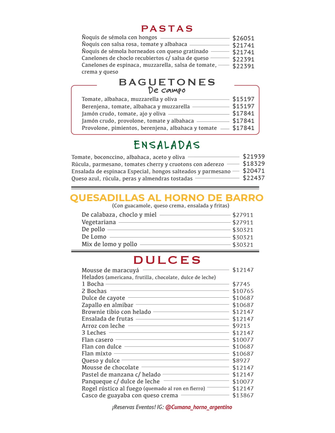 Menú — Página 4