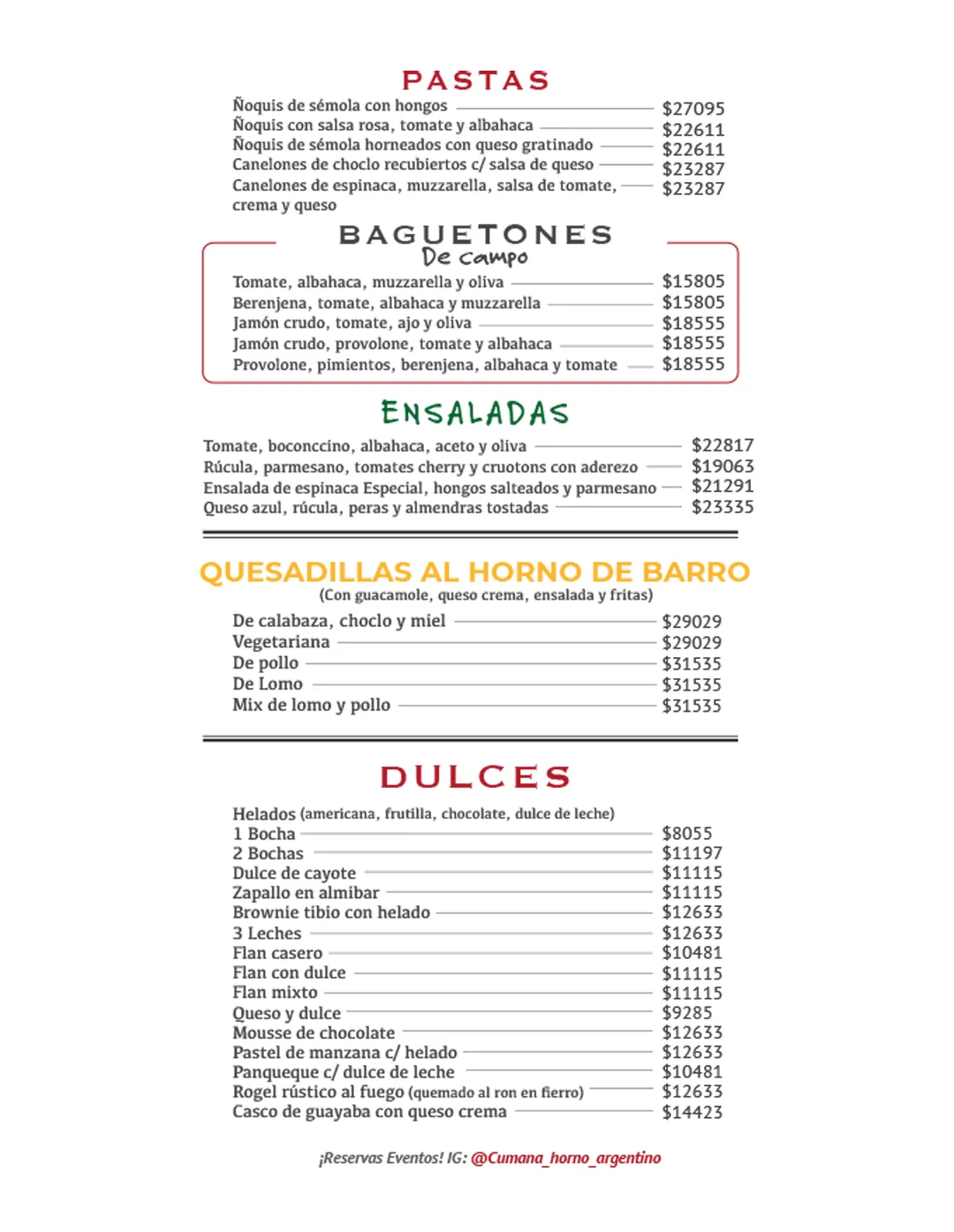 Menú — Página 4