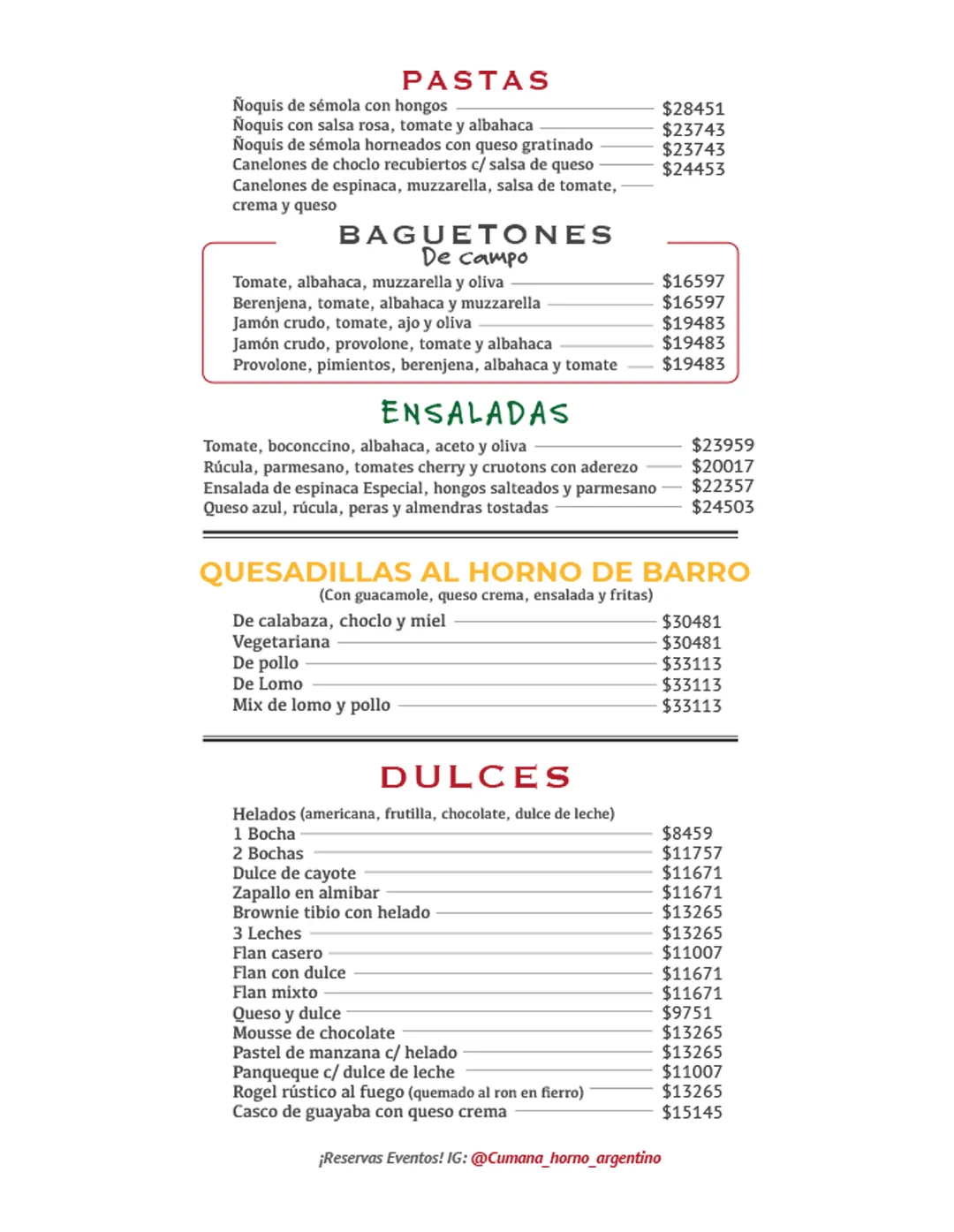 Menú — Página 4